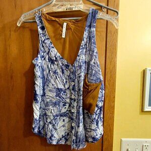 Osei Duro silk tank top XS Anthropologie